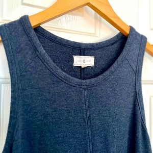 Lou & Grey Navy Maxi Dress Sz Large